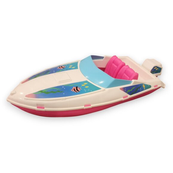 1990's Barbie Vintage Ocean Friends Speedboat and Splash 'N Fun Playset - Picture 2 of 6